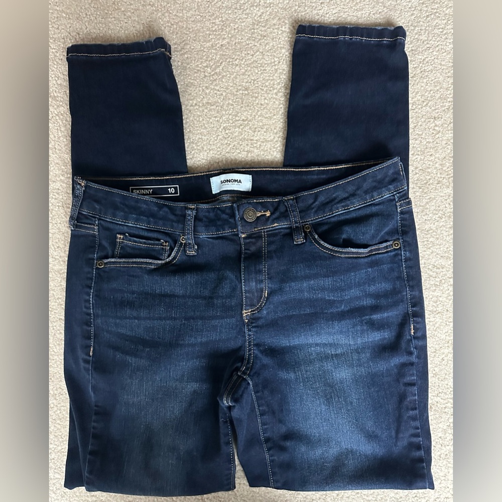 Goods for Life, Dark Wash, Skinny Jean, 
Sz 10
Excellent Condition
